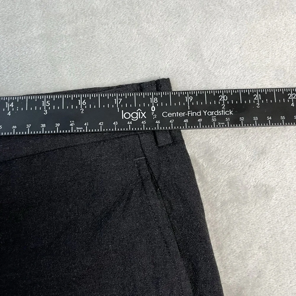 Jos A Bank Executive Collection Black 100% Wool Dress Pants Mens 37x28 USA Made